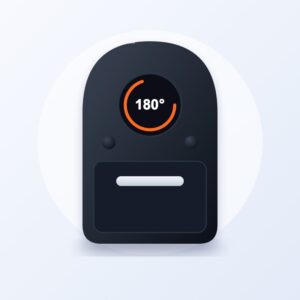 مقلاة هوائية رقمية 6 لتر بدون زيت